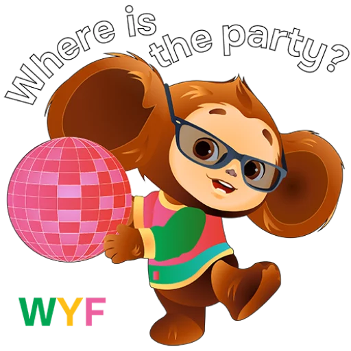 🤩 Стикер «WYF2024» для Telegram