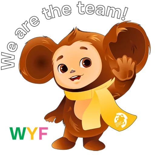 🏀 Стикер «WYF2024» для Telegram