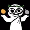 Стикер 21 Human and unicorn #cute #colors #white #emoji