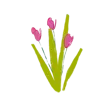🌷 Эмодзи «Любовь, сердечки» для Telegram