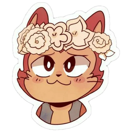 😺 Стикер «Ани 1» для Telegram