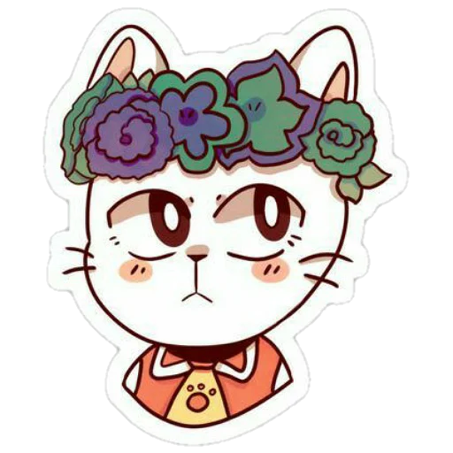 😺 Стикер «Ани 1» для Telegram