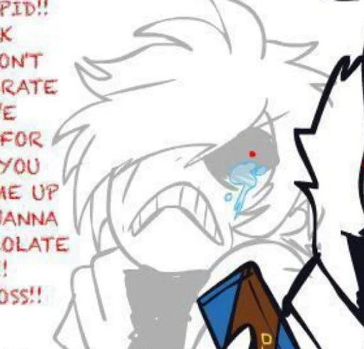 🍙 Стикер «X Chara» для Telegram