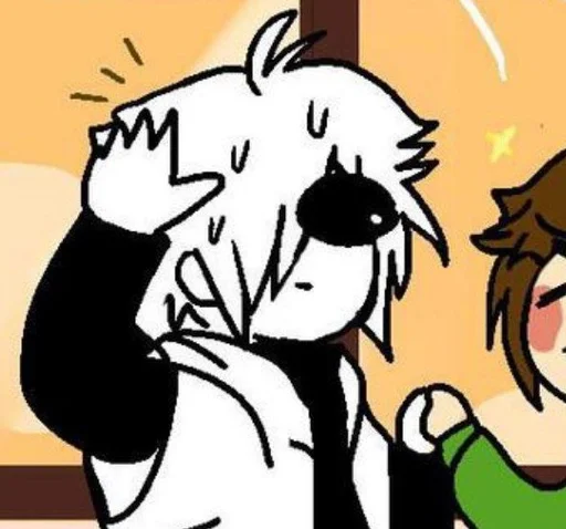 🍙 Стикер «X Chara» для Telegram