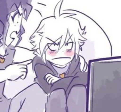 🍙 Стикер «X Chara» для Telegram