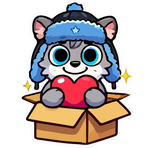 ❤️ Стикер «Джекай» для Telegram