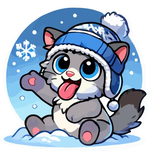 ❄️ Стикер «Джекай» для Telegram
