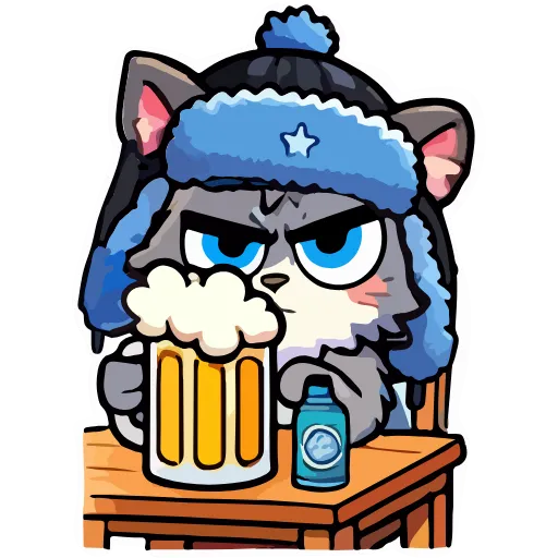 🍺 Стикер «Джекай» для Telegram
