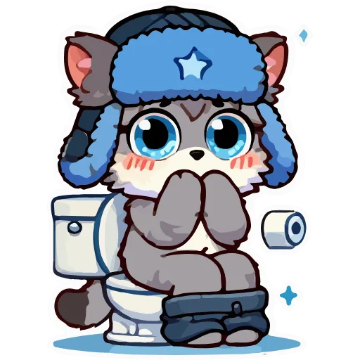 🚽 Стикер «Джекай» для Telegram