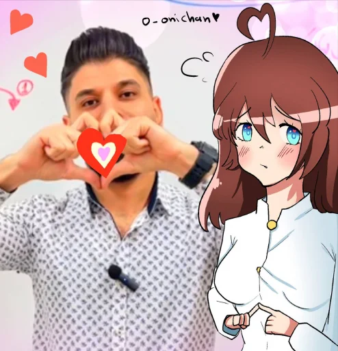 ❤️ Стикер «انمي» для Telegram