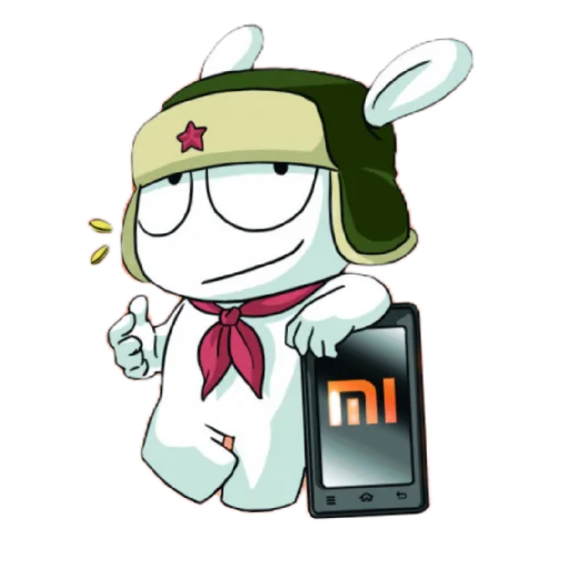 🐇 Стикер «Xiaomi» для Telegram