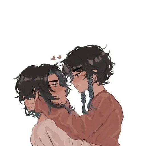 🍃 Стикер «Xiao and Venti» для Telegram