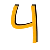 🔤 Эмодзи «Жёлтые буквы и иероглифы» для Telegram
