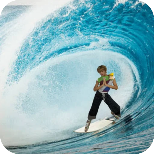 🏄 Стикер «хловы мои хловы» для Telegram