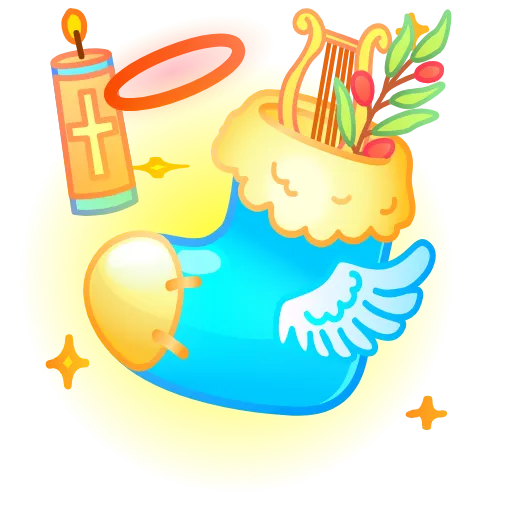 🎁 Стикер «Xmas Stockings» для Telegram