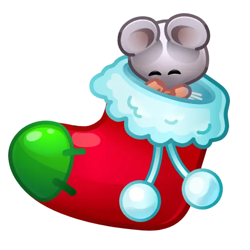 🎁 Стикер «Xmas Stockings» для Telegram