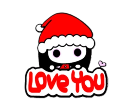 ❤ Стикер «Xmas Joy» для Telegram