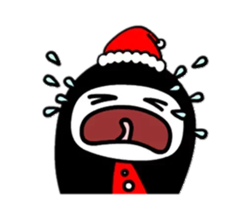 😭 Стикер «Xmas Joy» для Telegram