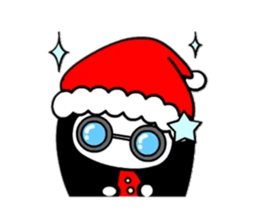 😳 Стикер «Xmas Joy» для Telegram
