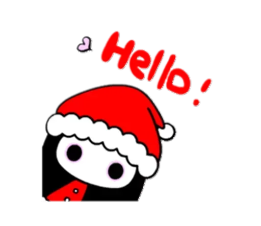 🤚 Стикер «Xmas Joy» для Telegram
