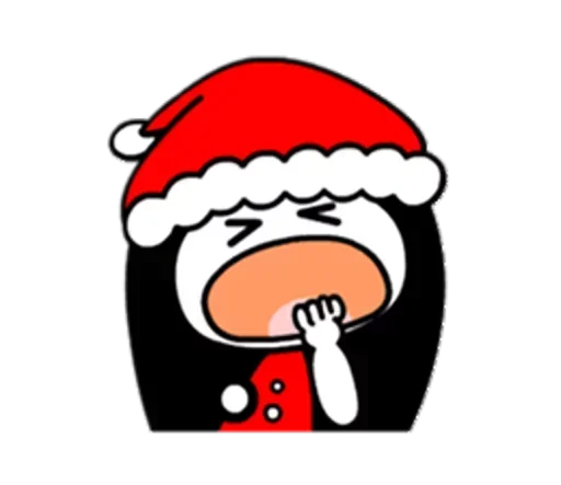 😴 Стикер «Xmas Joy» для Telegram