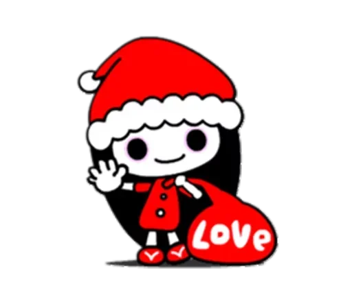 ❤ Стикер «Xmas Joy» для Telegram