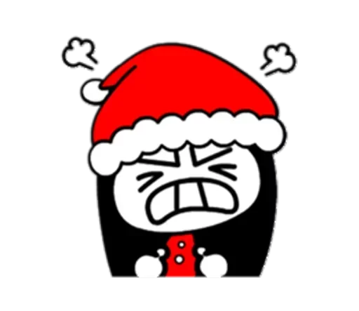 😡 Стикер «Xmas Joy» для Telegram