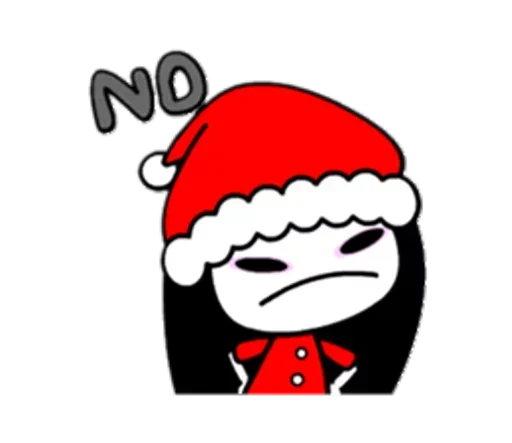 😑 Стикер «Xmas Joy» для Telegram