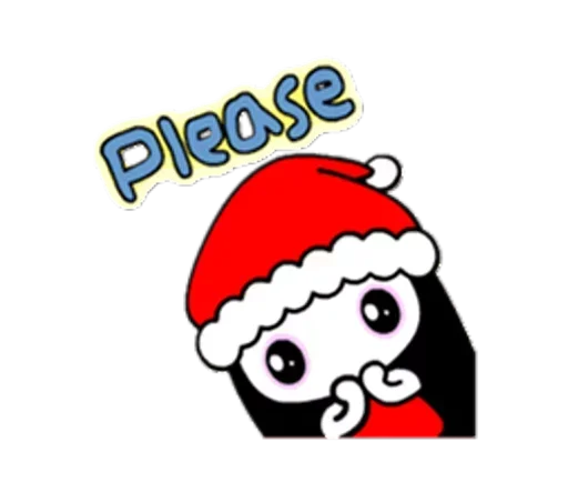 🙁 Стикер «Xmas Joy» для Telegram