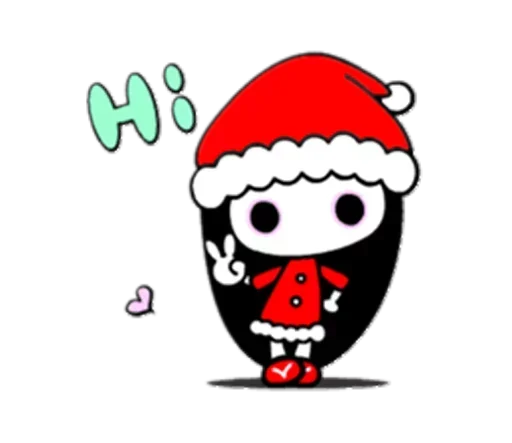 🤚 Стикер «Xmas Joy» для Telegram