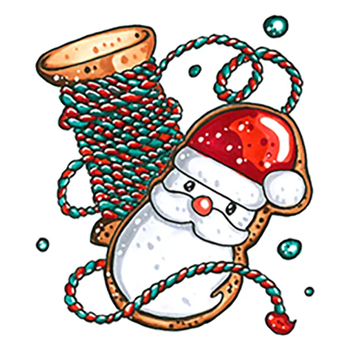 😉 Стикер «Xmas Новый год» для Telegram