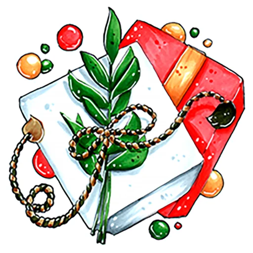 😃 Стикер «Xmas Новый год» для Telegram