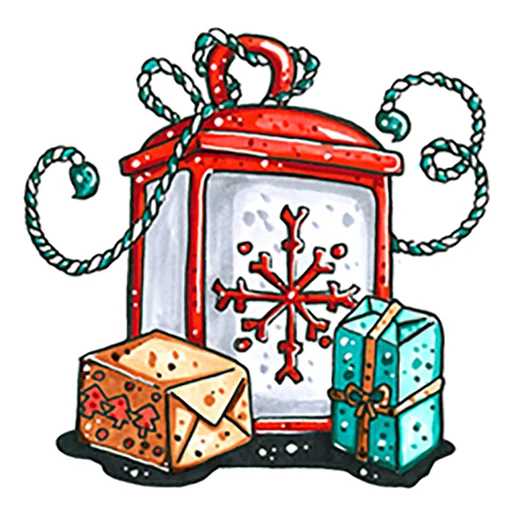 😁 Стикер «Xmas Новый год» для Telegram