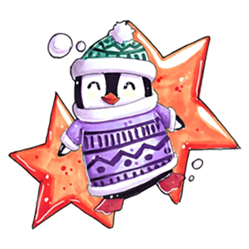 🥰 Стикер «Xmas Новый год» для Telegram
