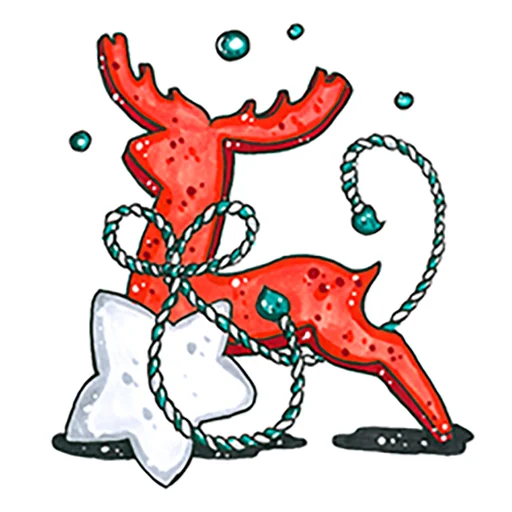 😊 Стикер «Xmas Новый год» для Telegram