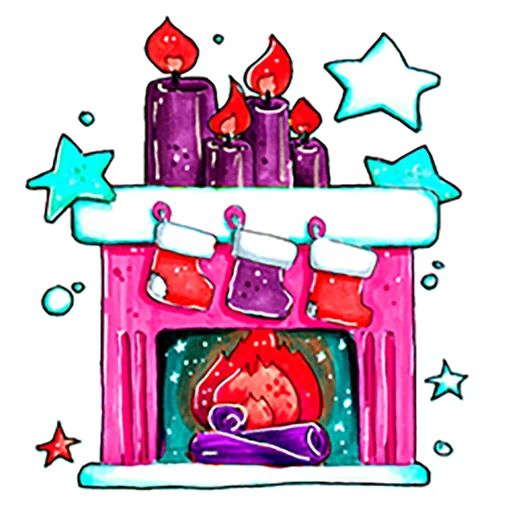 😀 Стикер «Xmas Новый год» для Telegram