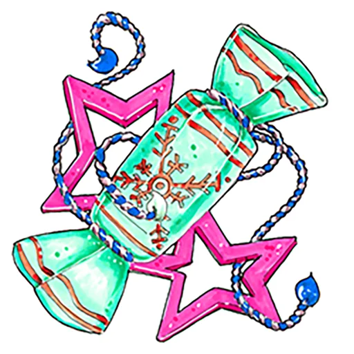 😊 Стикер «Xmas Новый год» для Telegram