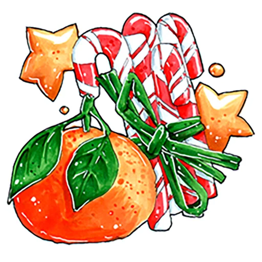 🥰 Стикер «Xmas Новый год» для Telegram