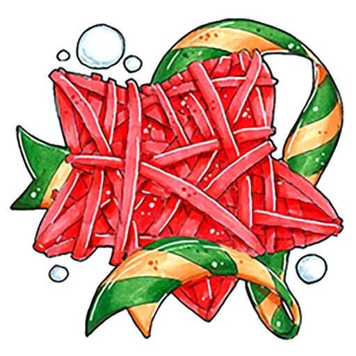 😍 Стикер «Xmas Новый год» для Telegram