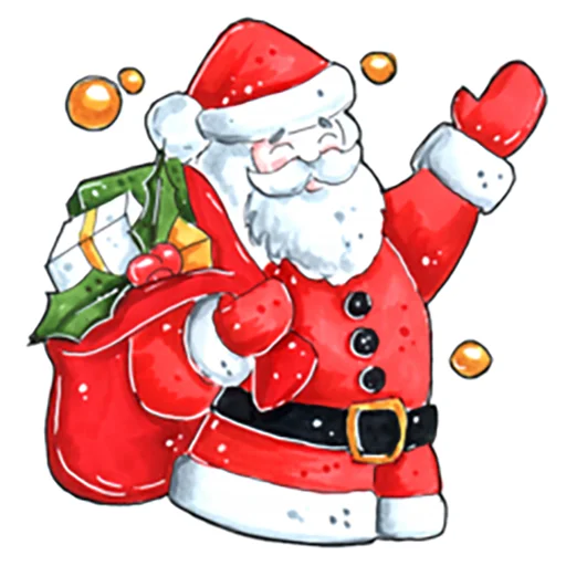 💋 Стикер «Xmas Новый год» для Telegram