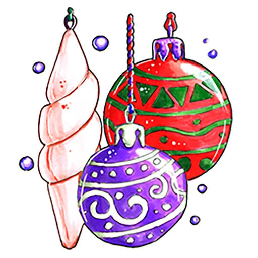 😍 Стикер «Xmas Новый год» для Telegram