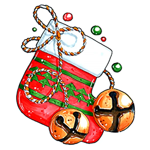 💋 Стикер «Xmas Новый год» для Telegram