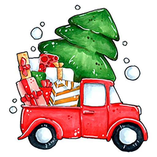 💋 Стикер «Xmas Новый год» для Telegram