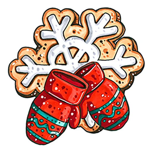 😉 Стикер «Xmas Новый год» для Telegram