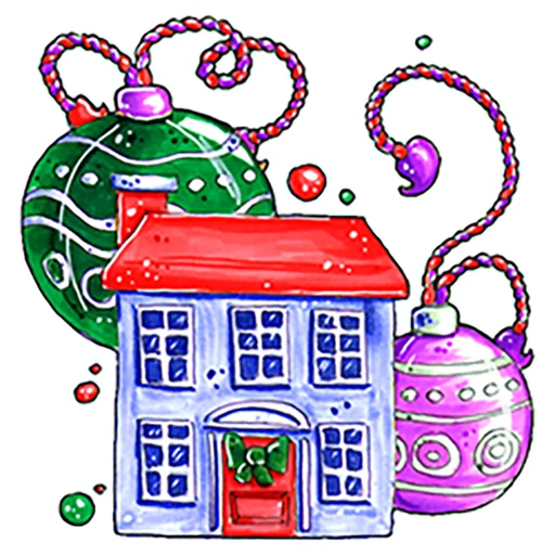 😍 Стикер «Xmas Новый год» для Telegram