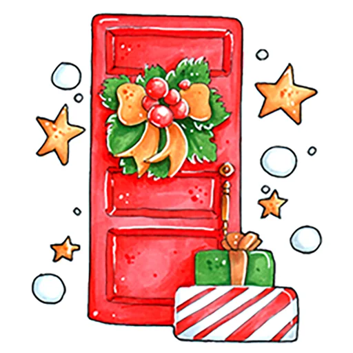 😍 Стикер «Xmas Новый год» для Telegram