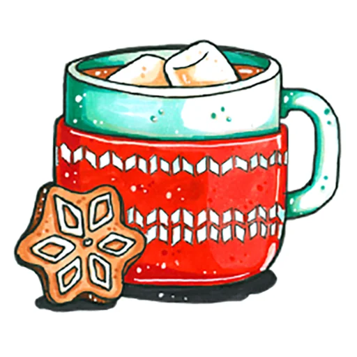 😘 Стикер «Xmas Новый год» для Telegram