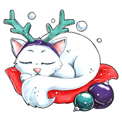 🤗 Стикер «Xmas Новый год» для Telegram