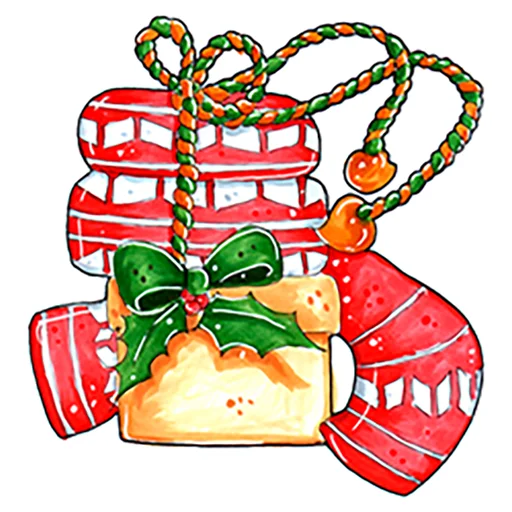 😉 Стикер «Xmas Новый год» для Telegram