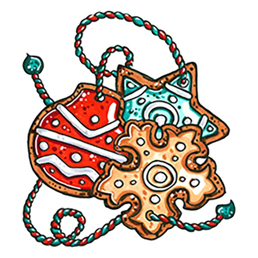 😀 Стикер «Xmas Новый год» для Telegram